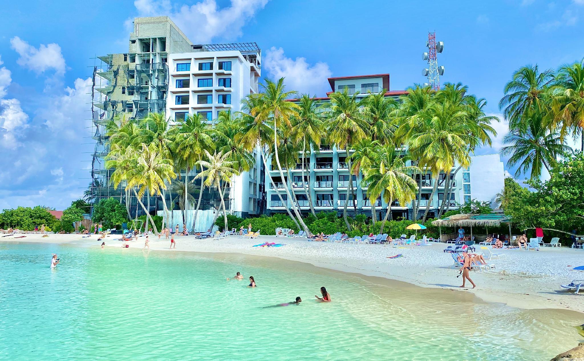 Kaani Grand Seaview Hotel Maafushi Ngoại thất bức ảnh